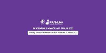 SK Kwarnas Nomor 007 Tahun 2022 tentang Jamnas XI Tahun 2022