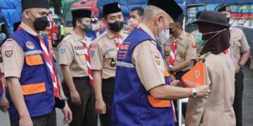 Sebanyak 10 Ribu Pramuka Membantu Mudik Lebaran di Berbagai Daerah