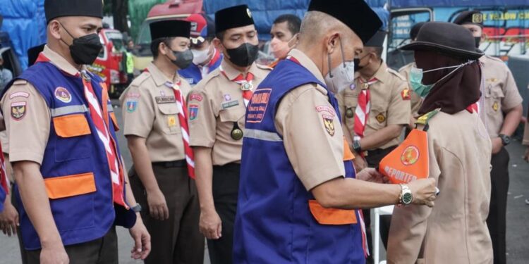 Sebanyak 10 Ribu Pramuka Membantu Mudik Lebaran di Berbagai Daerah