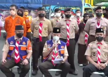 Sambutan Ka Kwarnas Pencanangan Karya Bakti Lebaran tahun 2022