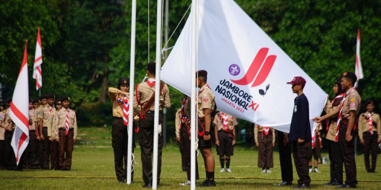 11 Ribu Pramuka dari Seluruh Daerah Ikuti Jambore Nasional di Cibubur
