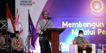 Temu Tokoh Jamnas XI 2022, Menko Polhukam : Pramuka Wadah Tumbuhkan Cinta Tanah Air