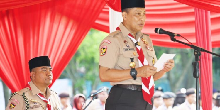 Sambutan Ketua Kwarnas pada Upacara Pembukaan LT-V Tahun 2023