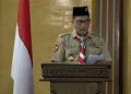 SAMBUTAN KETUA KWARTIR NASIONAL GERAKAN PRAMUKA PADA PERINGATAN HARI PRAMUKA KE 56 TAHUN 201